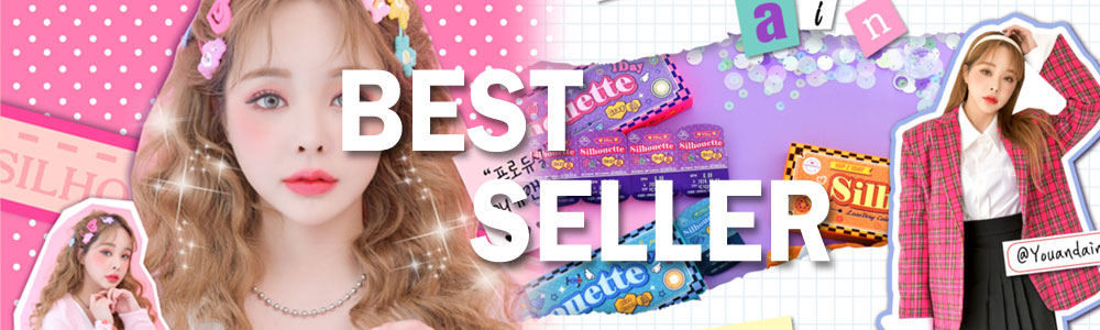 Bestselling colored contact lens