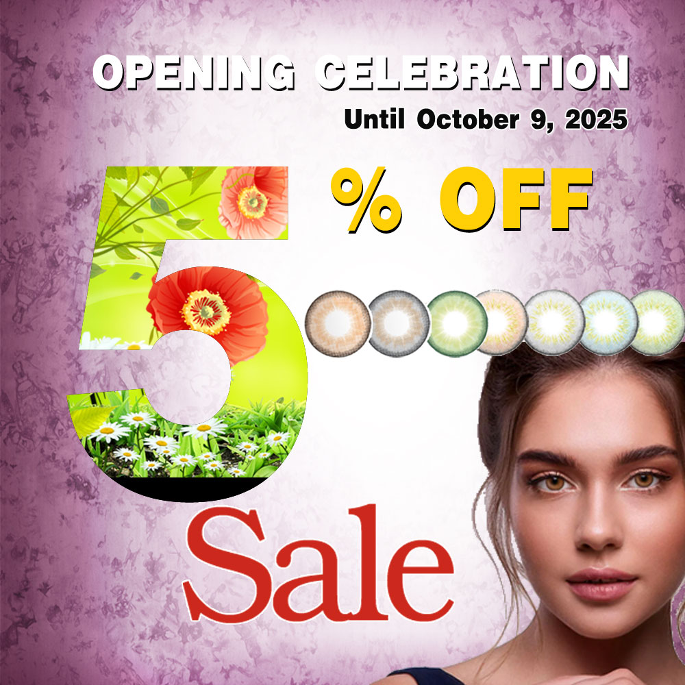 opening celebration 5% sale