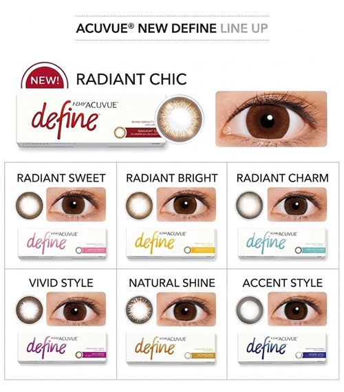 [1-Day] ACUVUE New Define Radiant Bright (30pcs)5