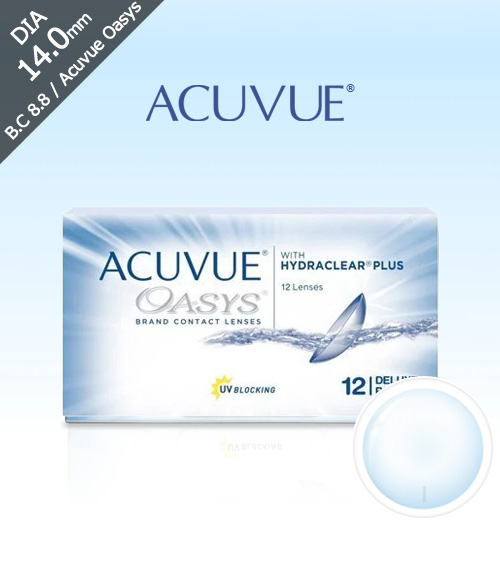 [2-Weeks] ACUVUE Oasys Silicone (12pcs)