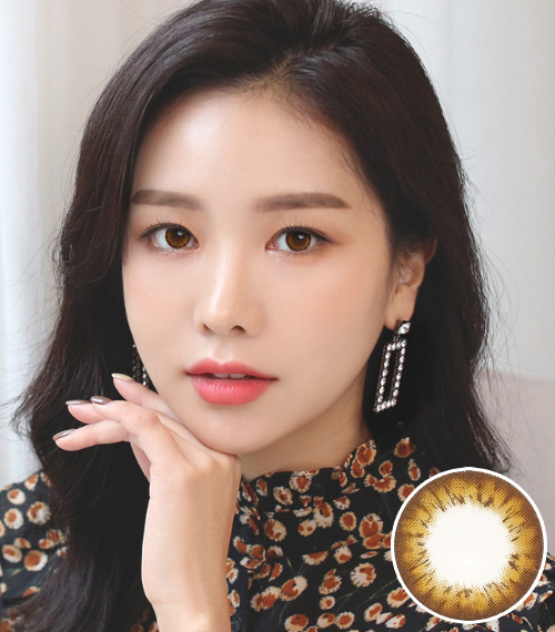 [Hyperopia/6-Month] Fresh peach 2tone Hyperopia Brown (2pcs)2