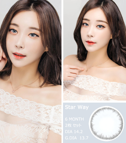 [Toric/6-Month] Star Way Toric Gray (2pcs)3