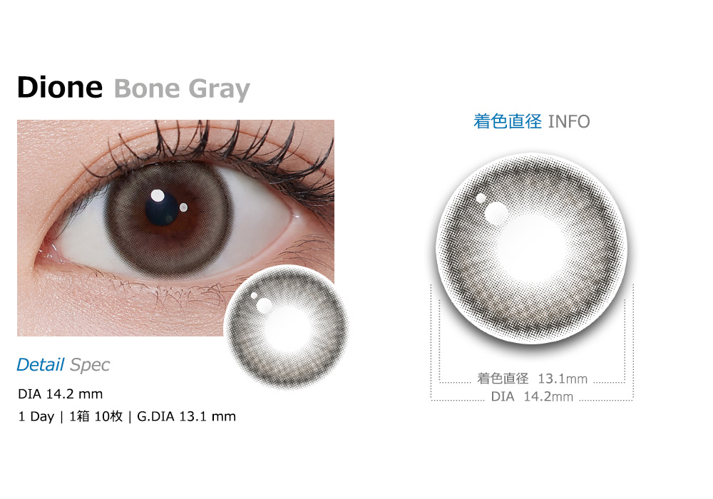 [1-Day] Dione Soft Brown (10pcs)