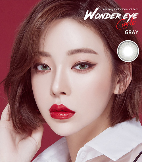 [1-Month] Wonder eye Circle Gray (2pcs)5