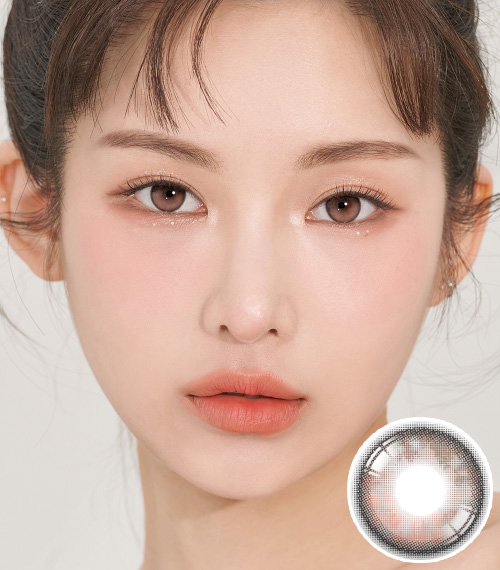 [1-Day] Secretive Kristin Crush Brown (10pcs)・HapaKristin2