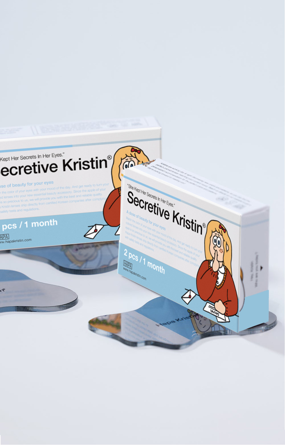 [1-Day] Secretive Plus Kristin Olive (10pcs)・HapaKristin