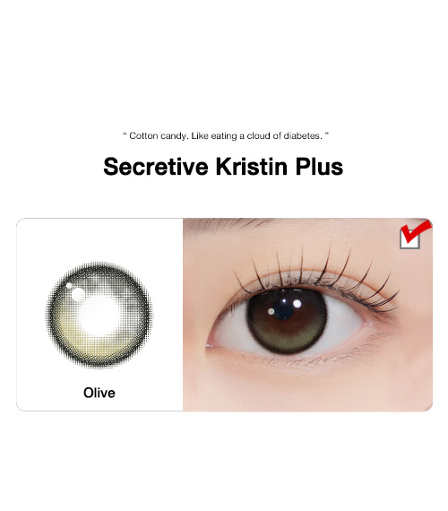 [1-Day] Secretive Plus Kristin Olive (10pcs)・HapaKristin5