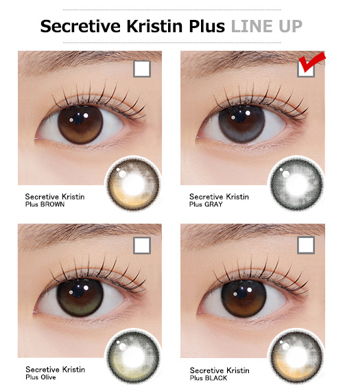 [1-Month] Secretive Kristin Silicone Plus Black (2pcs)・HapaKristin4