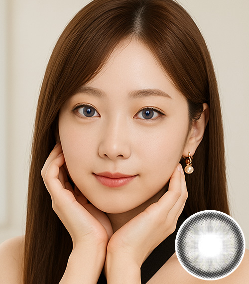 [1-Month] Natural Yuno-2 Gray (2pcs)2