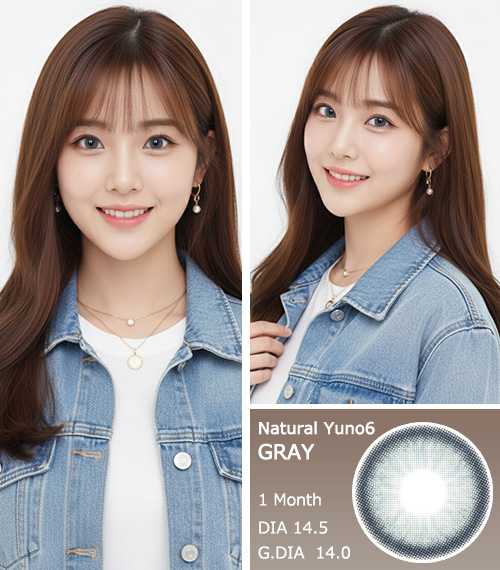 [1-Month] Natural Yuno-6 Blue (2pcs)3