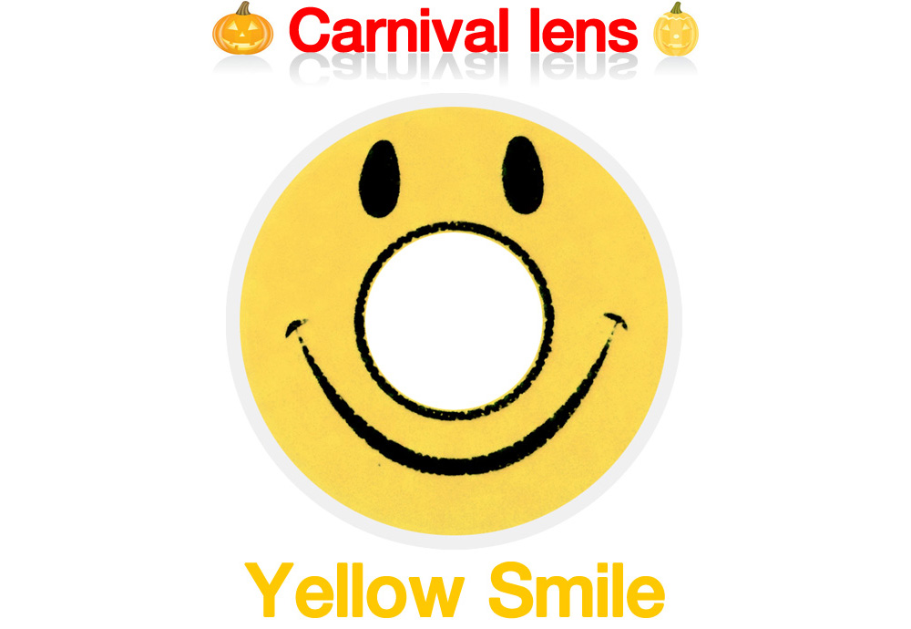 [Cosplay/6-Month] Yellow Smile - Crazy-008 (2pcs)