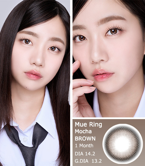[1 Month] Mue Ring Mocha BROWN (2pcs)3