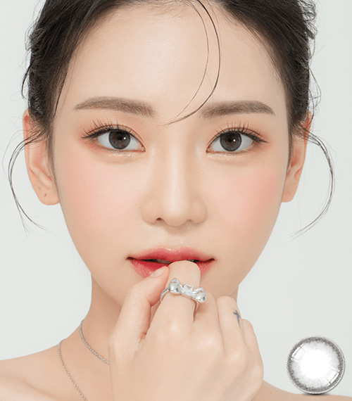 [1-Month] Schoolring Gray (2pcs)5