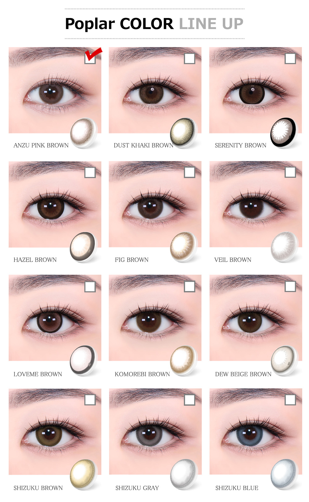 [Select Period] Torica Anzu Pink Brown