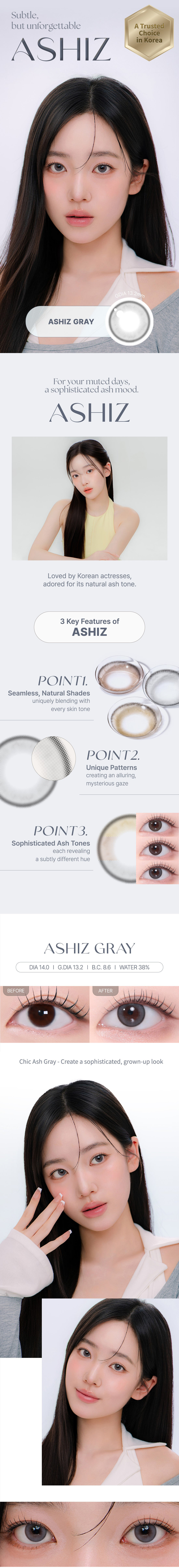 [Toric/Select Period] Torica Ashiz Gray