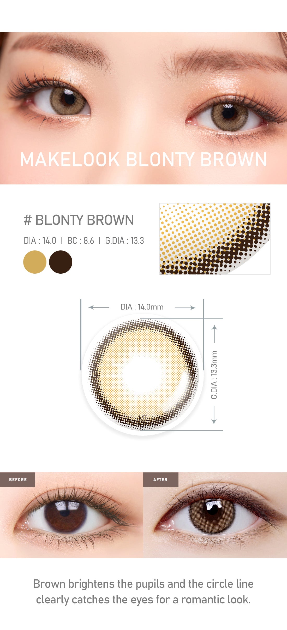 [Select Period] Torica Blonty Brown