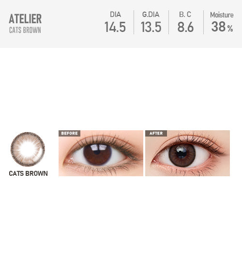 [Select Period] Torica Pearl Cats Choco Brown