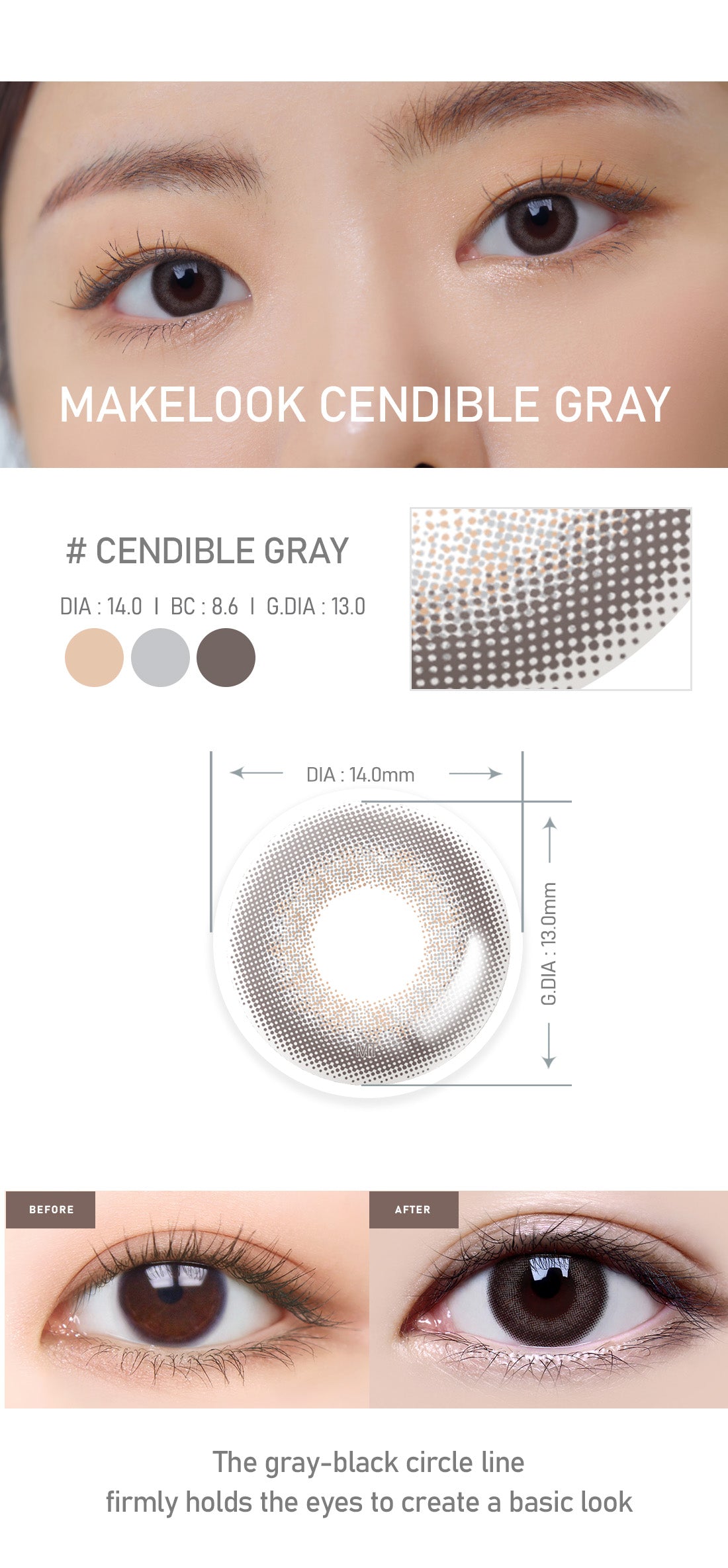 [Toric/Select Period] Torica Cendible Gray