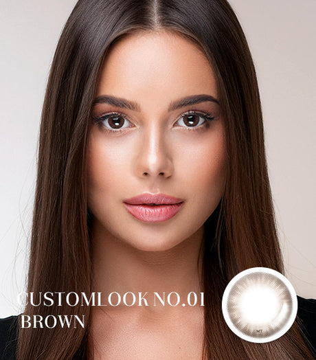 [Toric/Select Period] Torica Customlook No.01 Choco Brown