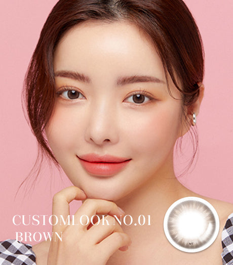 [Toric/Select Period] Torica Customlook No.01 Choco Brown3