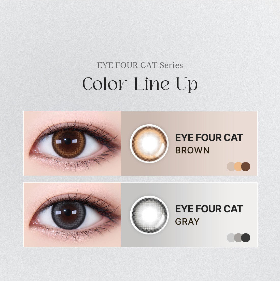 [Toric/Select Period] Torica Eye four cat Gray