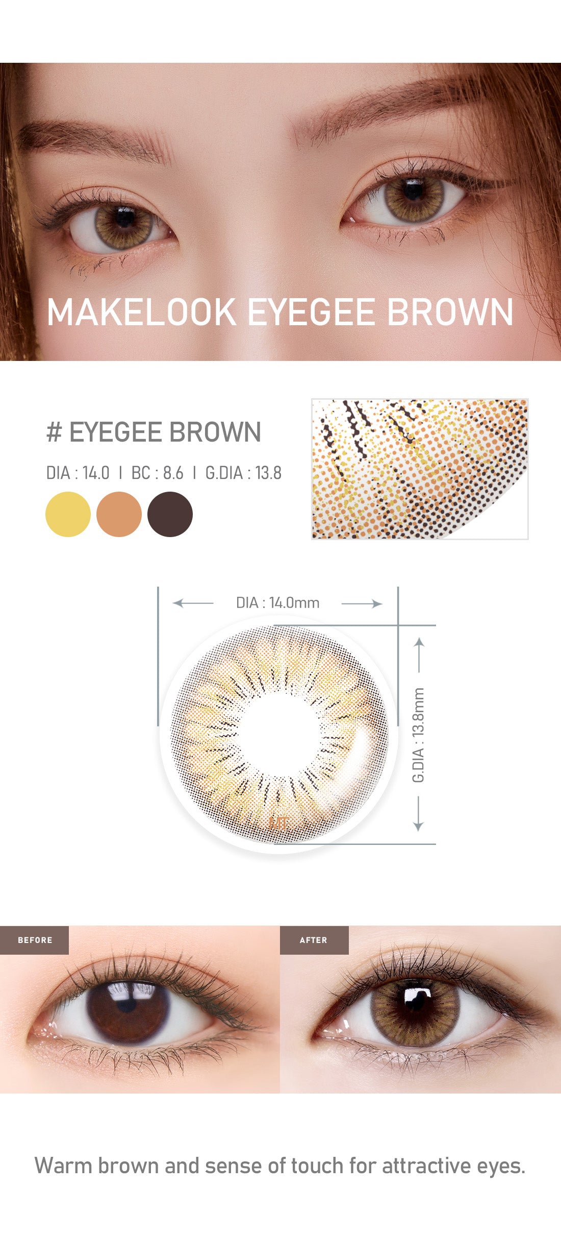 [Select Period] Torica Eyegee Brown