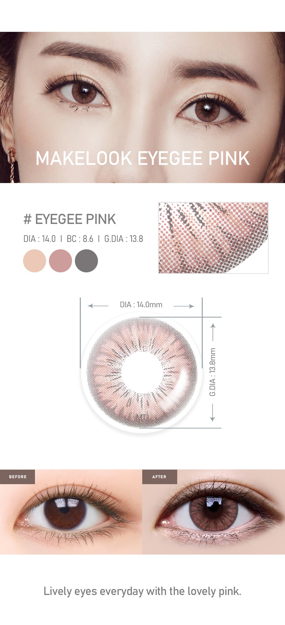 [Select Period] Torica Eyegee Pink