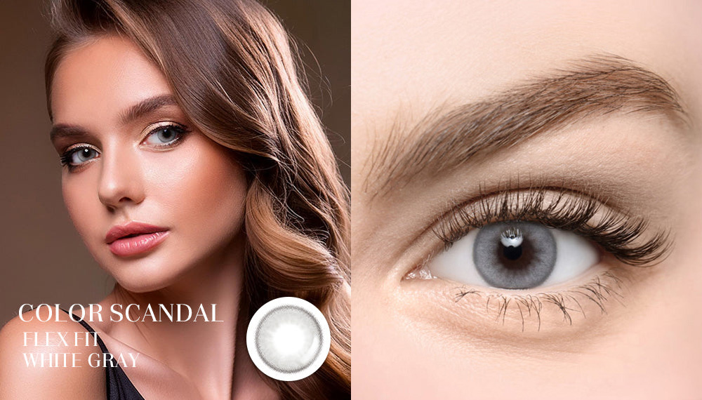 [Toric/Select Period] Torica Flexfit White Gray