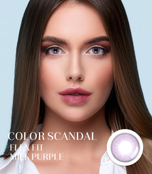 [Toric/Select Period] Torica Flexfit Milk Purple