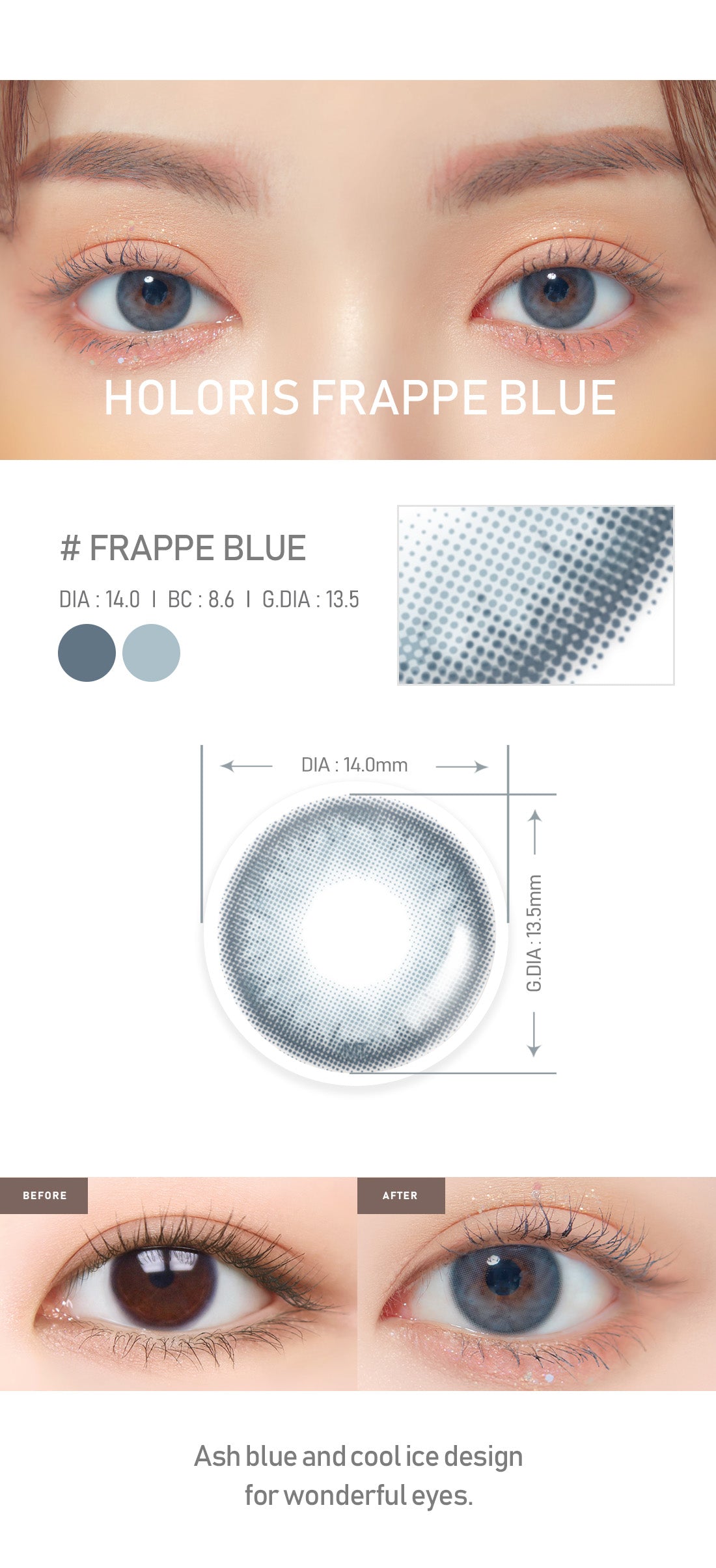 [Select Period] Torica Frappe Blue