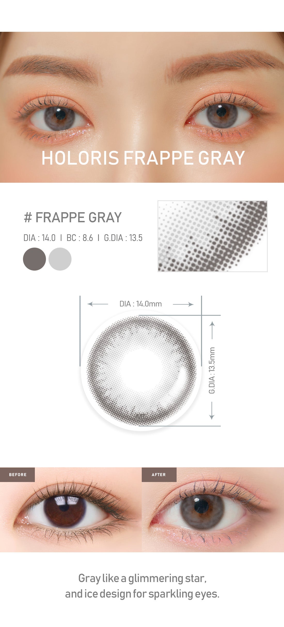 [Toric/Select Period] Torica Frappe Gray