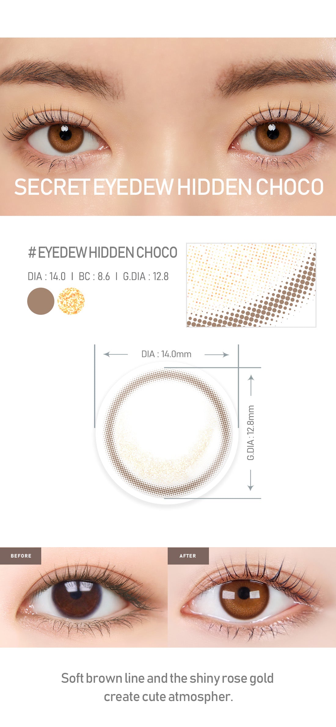 [Select Period] Torica Hidden Pearl Choco