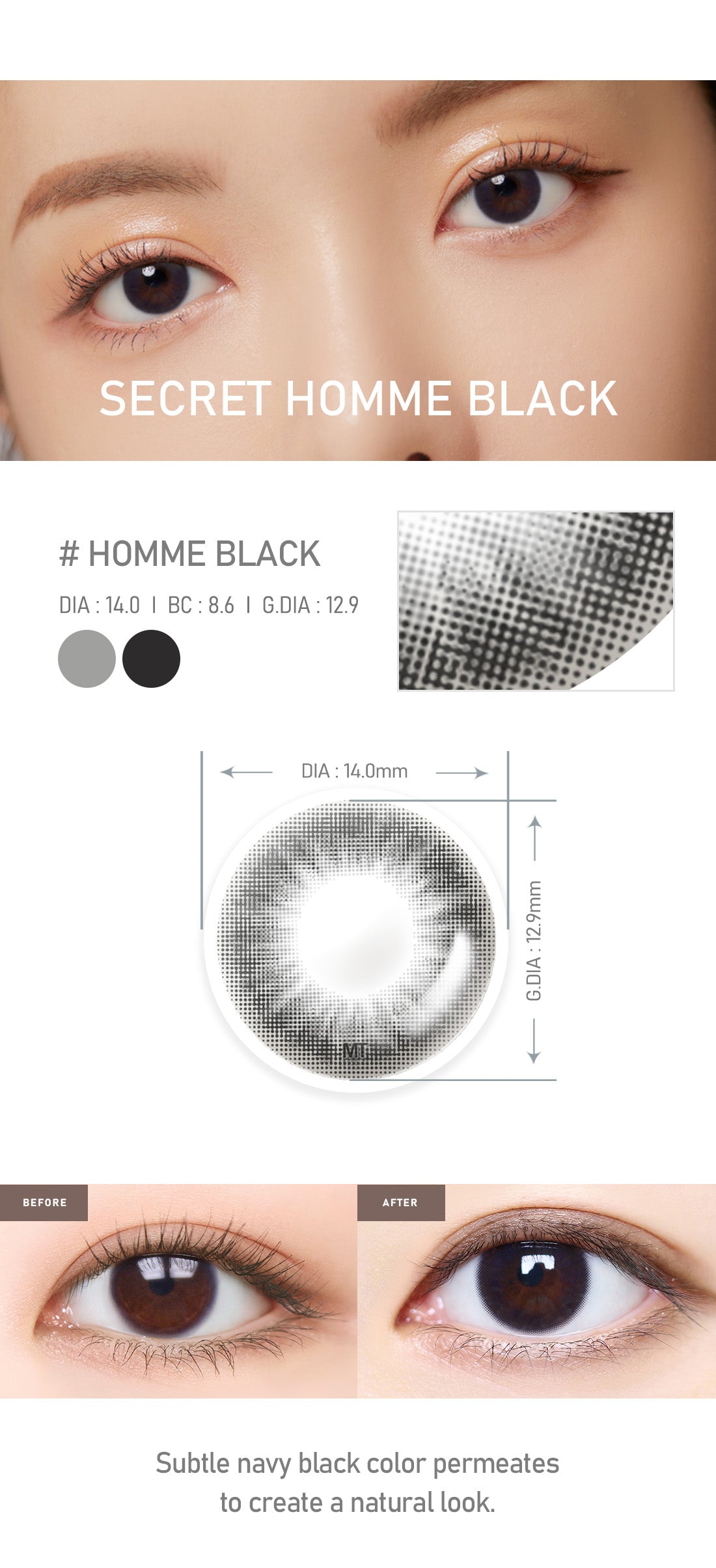 [Select Period] Torica Homme Black