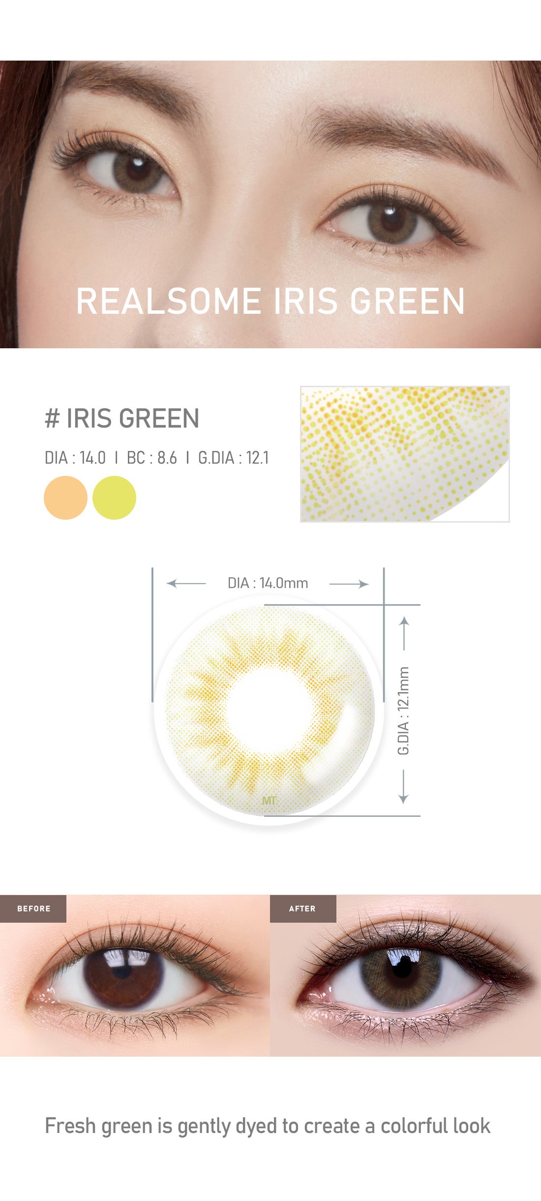 [Select Period] Torica Iris Green