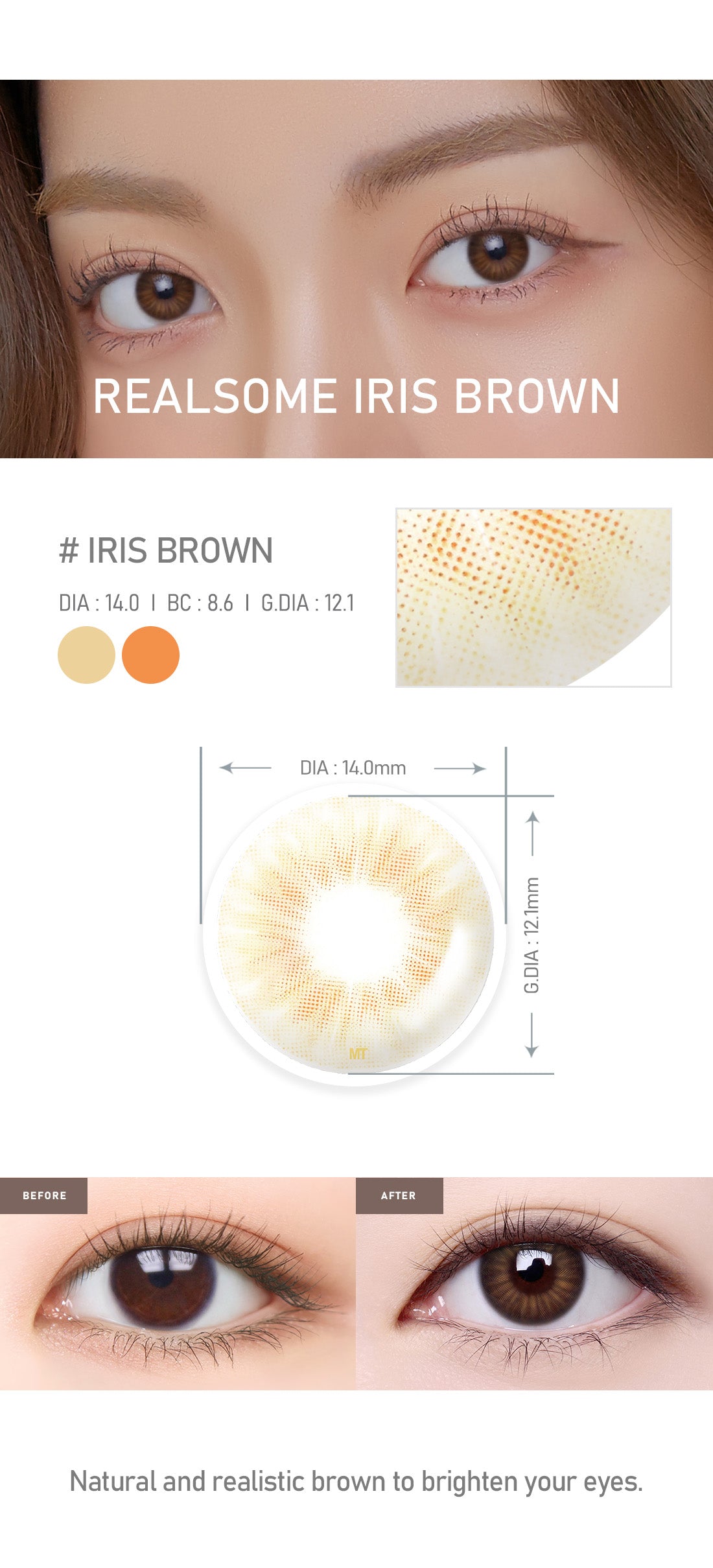 [Toric/Select Period] Torica Iris Brown