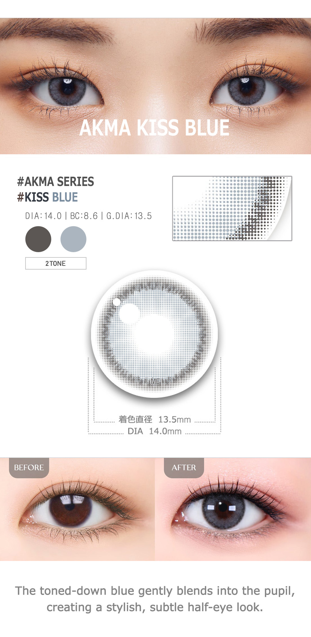 [Select Period] Torica Kiss Blue