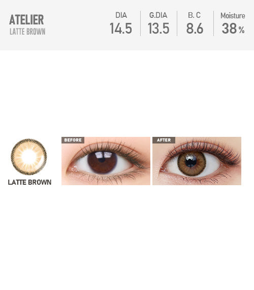 [Toric/Select Period] Torica Latte Brown5