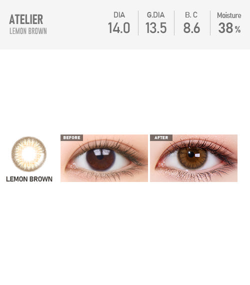 [Toric/Select Period] Torica Lemon Brown