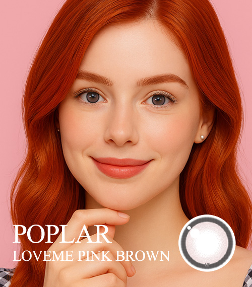 [Toric/Select Period] Torica Love me Pink Brown