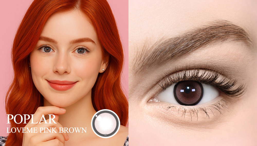 [Toric/Select Period] Torica Love me Pink Brown