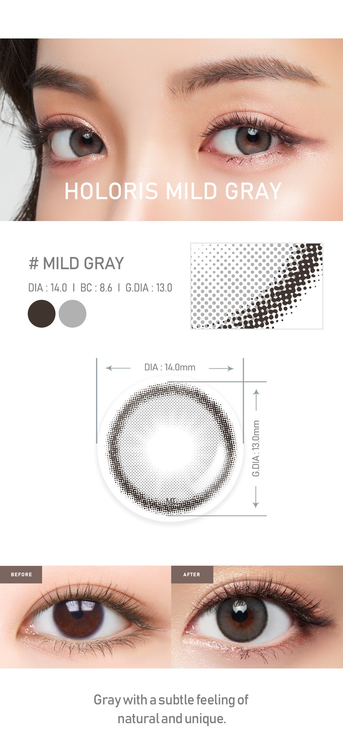 [Select Period] Torica Mild Gray