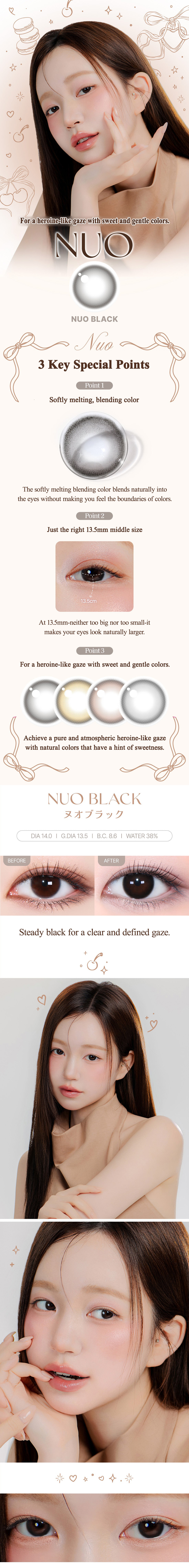 [Select Period] Torica Nuo Black