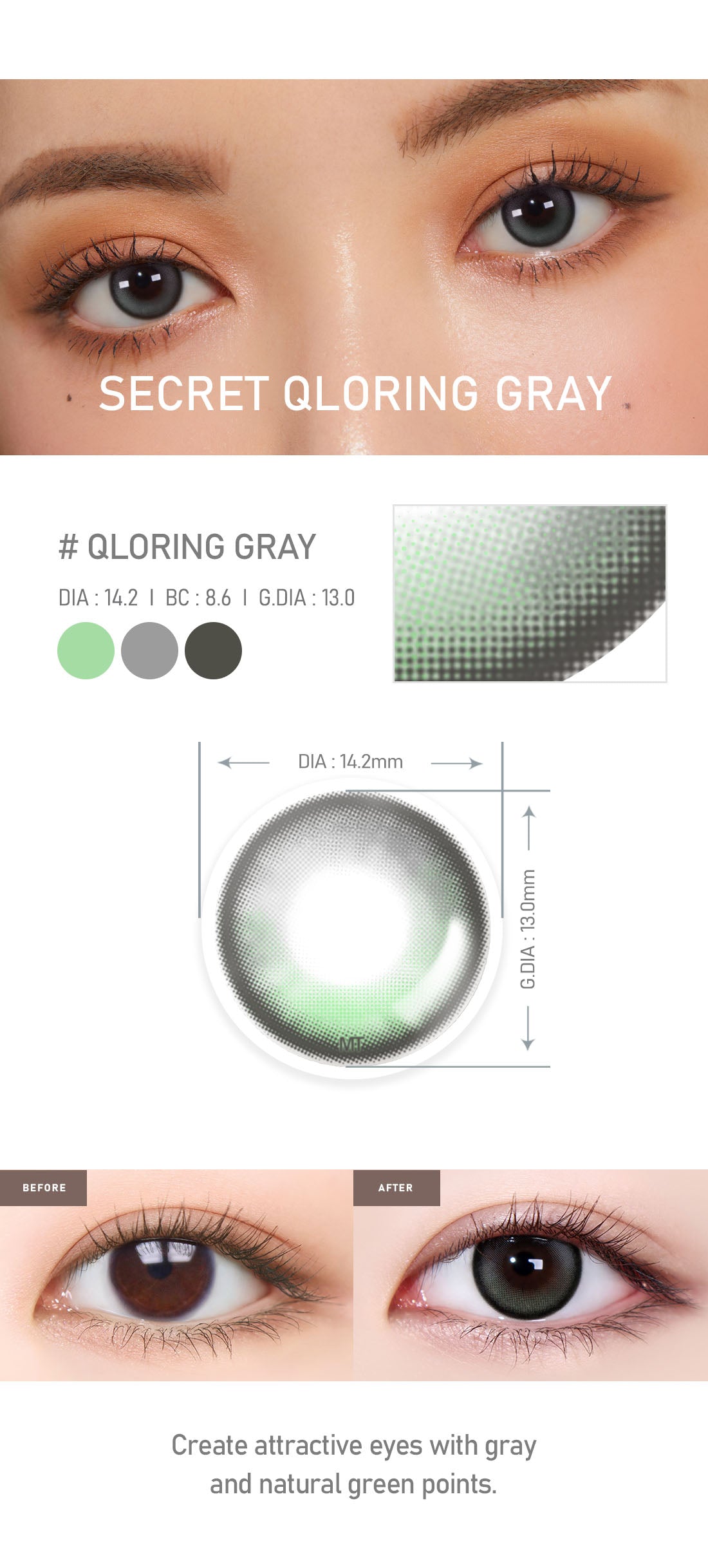 [Select Period] Torica Qloring Gray