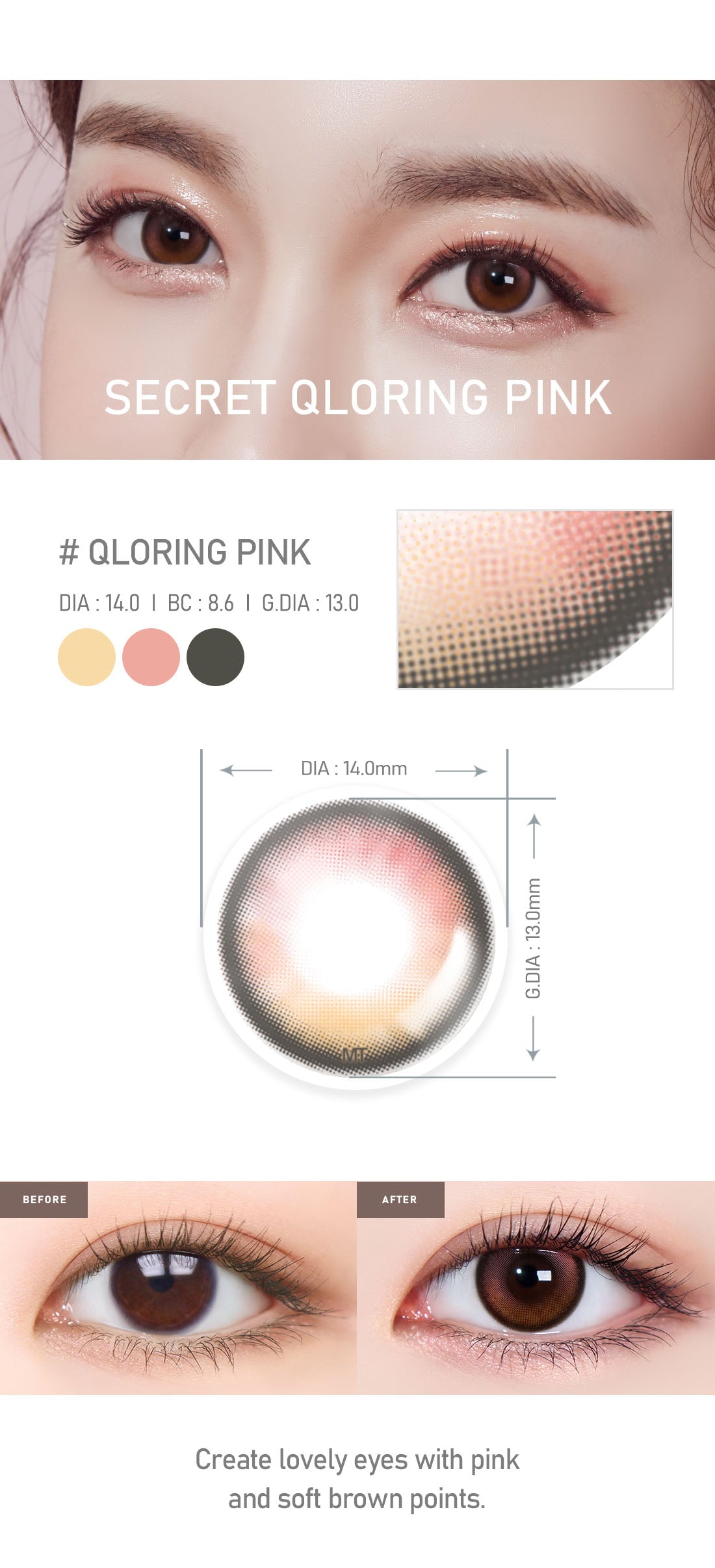 [Select Period] Torica Qloring Pink