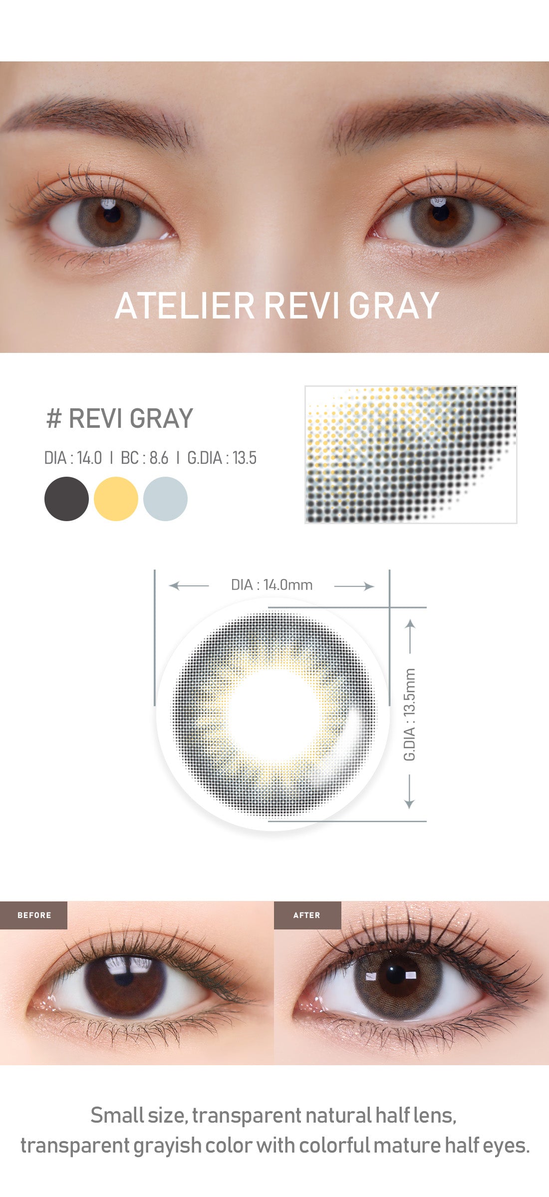 [Select Period] Torica Revi Gray