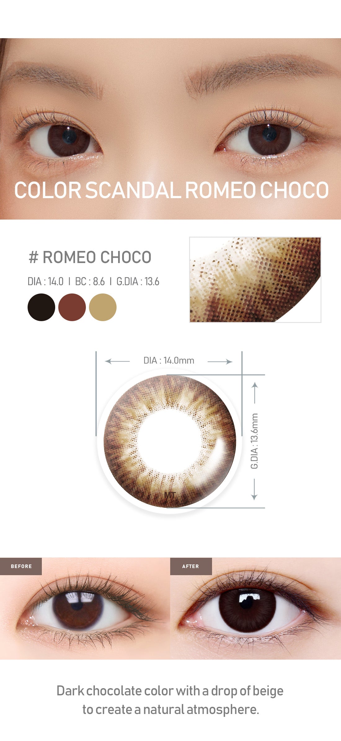 [Select Period] Torica Romeo Dark Brown