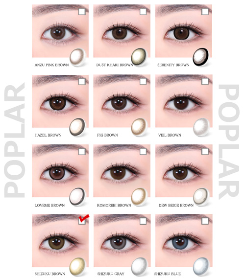 [Select Period] Torica Shizuku Brown5