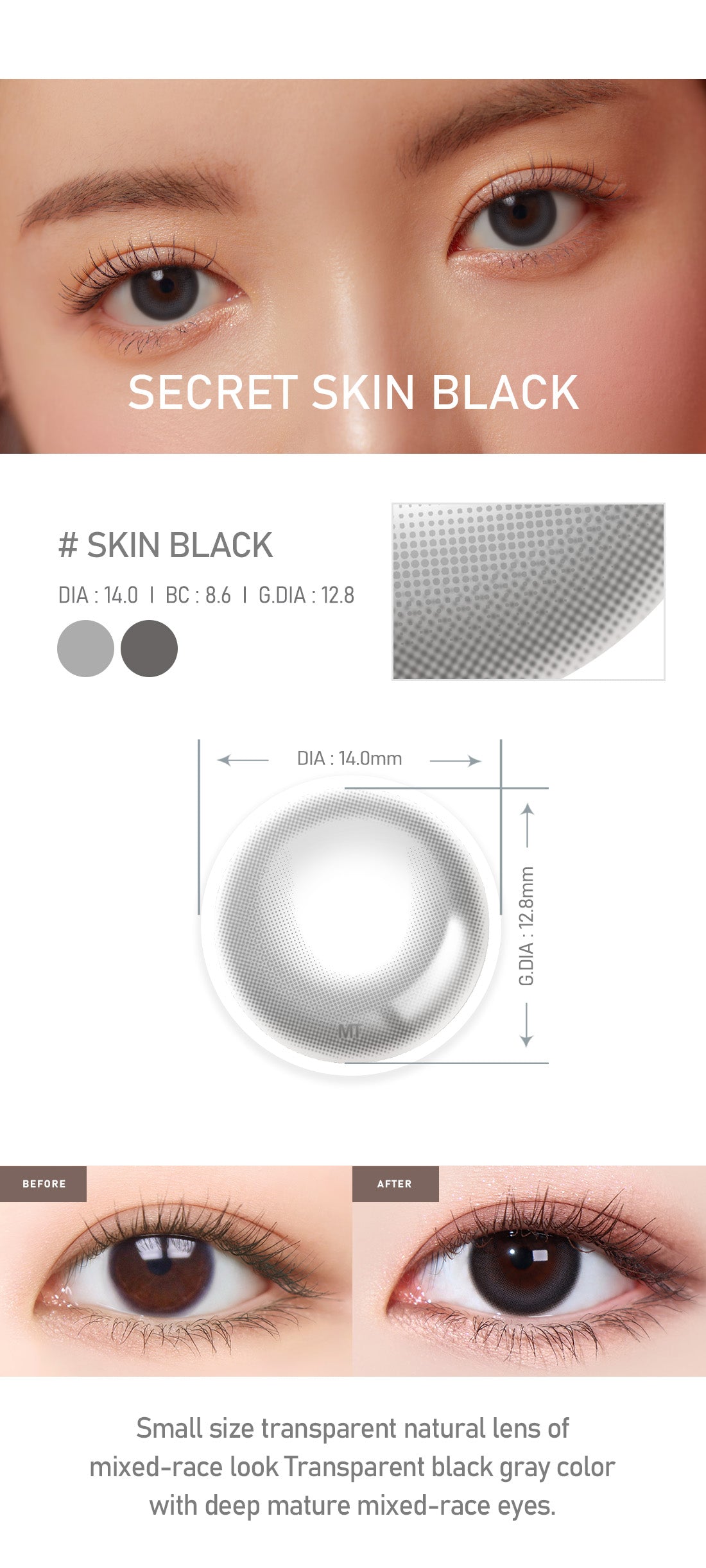 [Toric/Select Period] Torica Skin Black