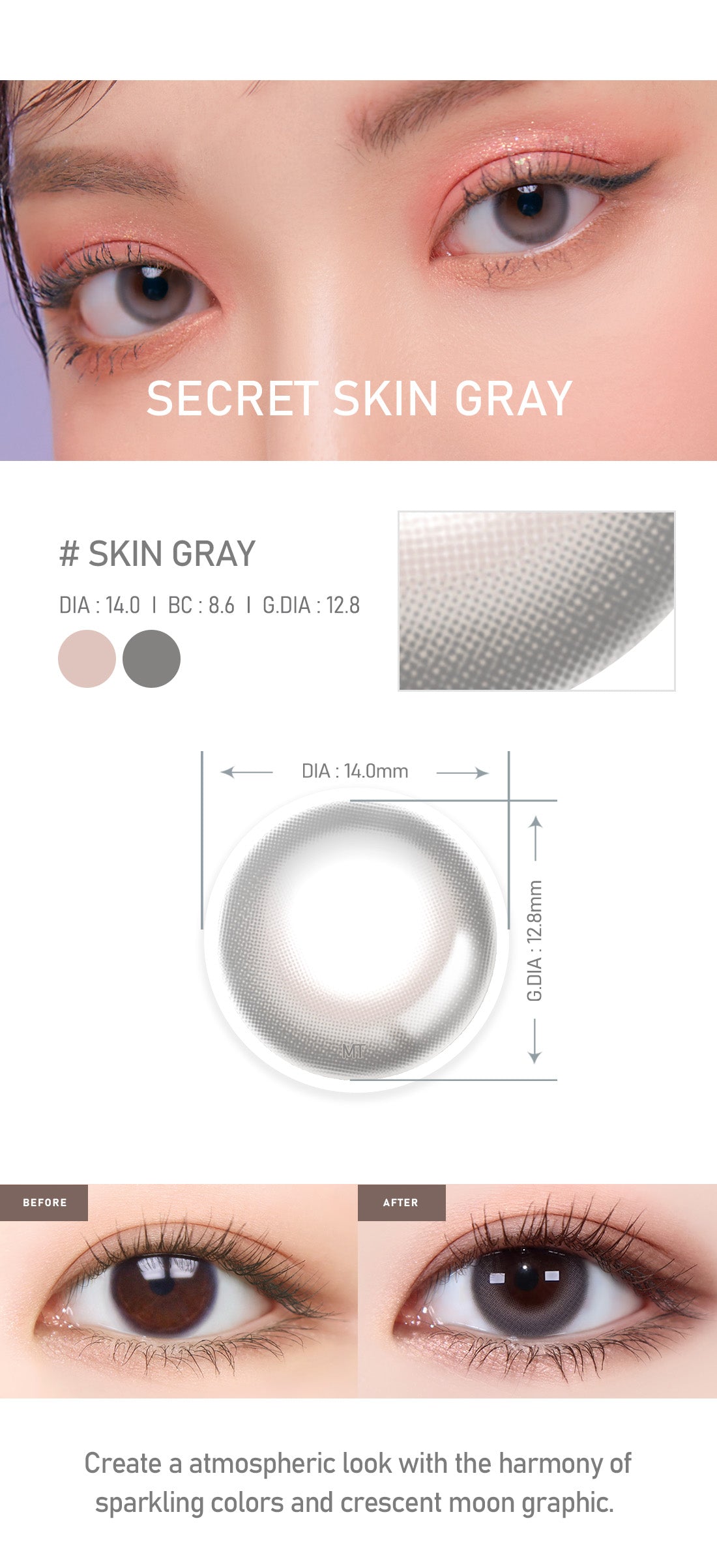 [Toric/Select Period] Torica Skin Gray