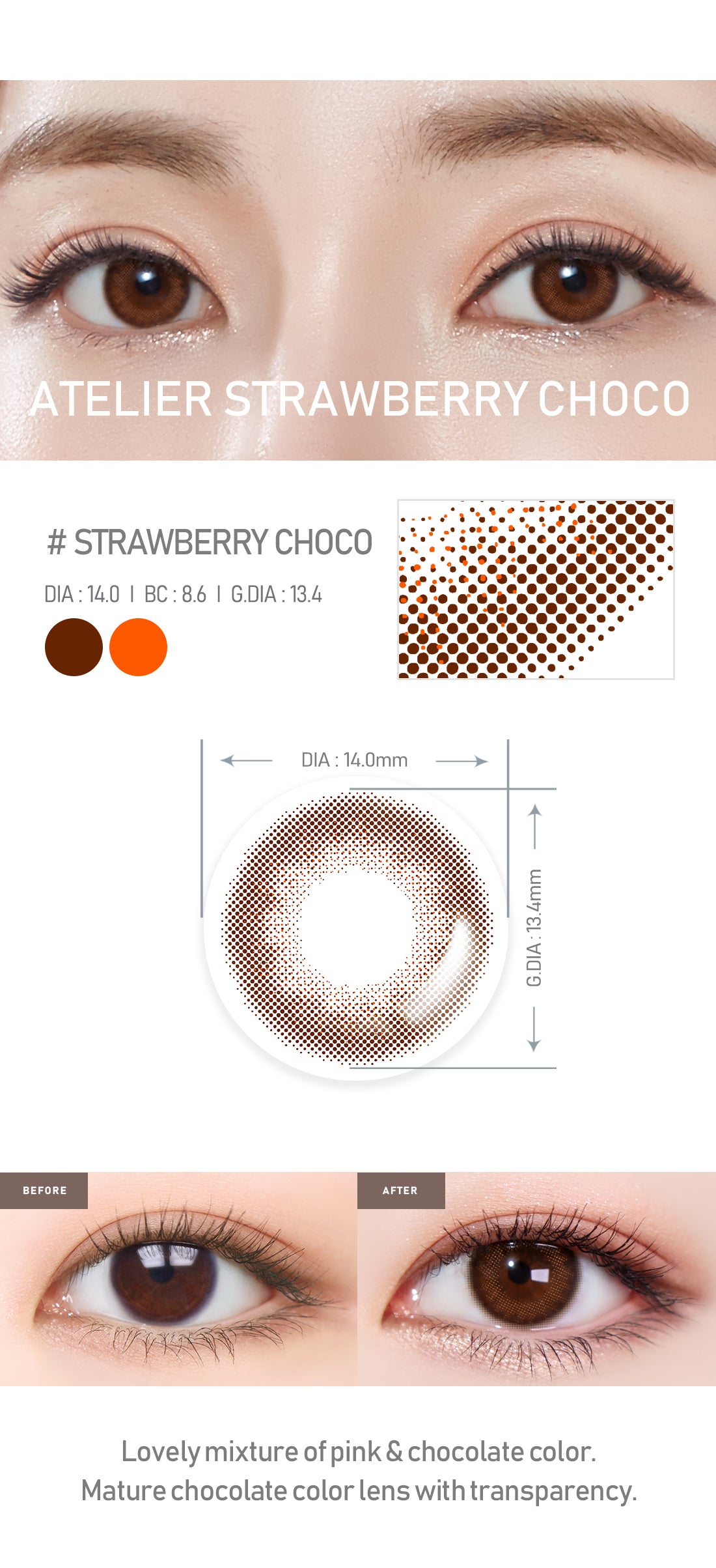 [Toric/Select Period] Torica Strawberry Choco